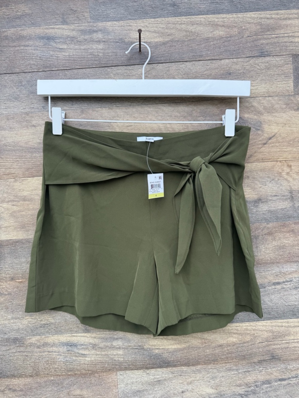 NWT Bar III Wrap Tie Shorts